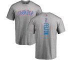 Oklahoma City Thunder #2 Raymond Felton Ash Backer T-Shirt