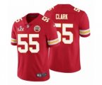 Kansas City Chiefs #55 Frank Clark Red 2021 Super Bowl LV Jersey