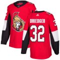 Ottawa Senators #32 Chris Driedger Premier Red Home NHL Jersey