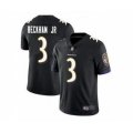 Baltimore Ravens #3 Odell Beckham Jr Black Vapor Untouchable Limited Jersey