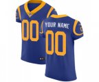 Los Angeles Rams Customized Royal Blue Alternate Vapor Untouchable Custom Elite Football Jersey