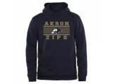 Akron Zips Big & Tall Micro Mesh Sweatshirt Navy