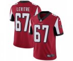 Atlanta Falcons #67 Andy Levitre Red Team Color Vapor Untouchable Limited Player Football Jersey