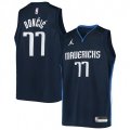 Dallas Mavericks #77 Luka Doncic Jordan Brand Navy 2020-21 Swingman Player Jersey