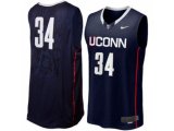 Uconn Huskies Ray Allen #34 College Basketball Jersey - Navy