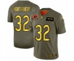 Chicago Bears #32 David Montgomery Olive Gold 2019 Salute to Service Limited Football Jersey