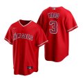Los Angeles Angels #3 Waylor Ward Red Cool Base Stitched Jersey