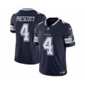 Dallas Cowboys #4 Dak Prescott Navy 2023 F.U.S.E. Vapor Limited Stitched Football Jersey
