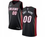 Miami Heat Customized Swingman Black Road Basketball Jersey - Icon Edition
