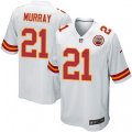 Kansas City Chiefs #21 Eric Murray Game White NFL Jersey