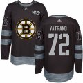 Boston Bruins #72 Frank Vatrano Authentic Black 1917-2017 100th Anniversary NHL Jersey