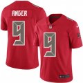 Tampa Bay Buccaneers #9 Bryan Anger Limited Red Rush Vapor Untouchable NFL Jersey