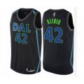 Dallas Mavericks #42 Maxi Kleber Authentic Black Basketball Jersey - City Edition