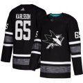 San Jose Sharks #65 Erik Karlsson Black 2019 All-Star Game Parley Authentic Stitched NHL Jersey