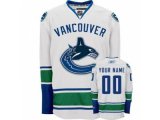 Vancouver Canucks customized jerseys white road man hockey
