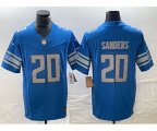Detroit Lions #20 Barry Sanders Blue 2023 F.U.S.E. Vapor Untouchable Limited Football Stitched Jersey
