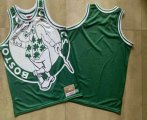 Boston Celtics Green Big Face Mitchell Ness Hardwood Classics Soul Swingman Throwback Jersey