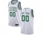 Boston Celtics Customized Authentic White Basketball Jersey - Association Edition
