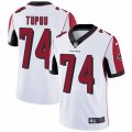Atlanta Falcons #74 Tani Tupou White Vapor Untouchable Limited Player NFL Jersey