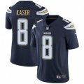 Los Angeles Chargers #8 Drew Kaser Navy Blue Team Color Vapor Untouchable Limited Player NFL Jersey