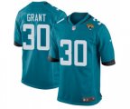 Jacksonville Jaguars #30 Corey Grant Game Green Alternate Football Jersey