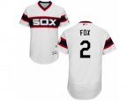 Chicago White Sox #2 Nellie Fox White Flexbase Authentic Collection MLB Jersey