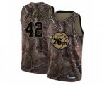 Philadelphia 76ers #42 Al Horford Swingman Camo Realtree Collection Basketball Jersey