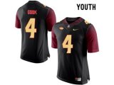 2016 Youth Florida State Seminoles Dalvin Cook #4 College Football Limited Jersey - Black