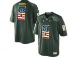 2016 US Flag Fashion Men's Oregon Duck Marcus Mariota #8 College Football Limited Jerseys - Green