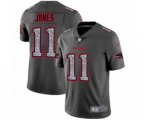 Atlanta Falcons #11 Julio Jones Limited Gray Static Fashion Football Jersey