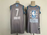 Jordan Brooklyn Nets #7 Kevin Durant Grey 2022 NBA All-Star Swingman Basketball Jersey