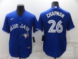 Toronto Blue Jays #26 Matt Chapman Blue Stitched MLB Cool Base Nike Jersey