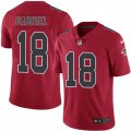 Atlanta Falcons #18 Taylor Gabriel Limited Red Rush Vapor Untouchable NFL Jersey