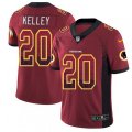 Washington Redskins #20 Rob Kelley Limited Red Rush Drift Fashion NFL Jersey