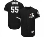 Chicago White Sox #55 Carlos Rodon Authentic Black Alternate Home Cool Base Baseball Jersey