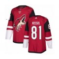 Arizona Coyotes #81 Phil Kessel Authentic Burgundy Red Home Hockey Jersey