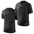New York Giants Retired Player #10 Eli Manning Nike Black edition limited collection Jersey