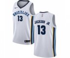 Memphis Grizzlies #13 Jaren Jackson Jr. Authentic White Basketball Jersey - Association Edition