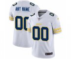 Los Angeles Chargers Customized White Team Logo Cool Edition Jersey