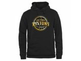 Detroit Pistons Gold Collection Pullover Hoodie Black