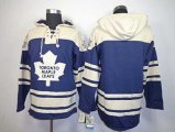 Toronto Maple Leafs customized maple leafs blue-cream[pullover hooded sweatshirt]