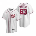 Nike Washington Nationals #63 Sean Doolittle White Home Stitched Baseball Jersey