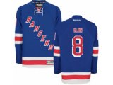 New York Rangers #8 Kevin Klein Authentic Royal Blue Home NHL Jersey