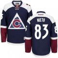 Colorado Avalanche #83 Matt Nieto Premier Blue Third NHL Jersey