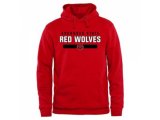 Arkansas State Red Wolves Team Strong Pullover Hoodie Scarlet