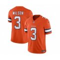 Denver Broncos #3 Russell Wilson Orange 2023 F.U.S.E. Vapor Untouchable Stitched Jersey