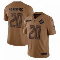 Detroit Lions #20 Barry Sanders Nike Brown 2023 Salute To Service Retired Player Limited Jersey