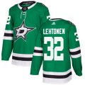 Dallas Stars #32 Kari Lehtonen Premier Green Home NHL Jersey
