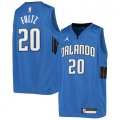 Orlando Magic #20 Markelle Fultz Jordan Brand Blue 2020-21 Swingman Jersey