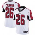 Atlanta Falcons #26 Tevin Coleman White Vapor Untouchable Limited Player NFL Jersey